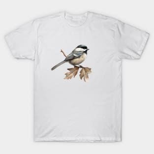 Chickadee Bird T-Shirt